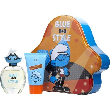 Imagem de Perfume Unisex First American Brands Smurfs 3D Brainy Edt Spray 50 Ml&Gel De Banho 75