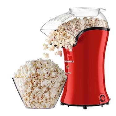 Imagem de Pipoqueira Popflix, Mondial, Vermelho, 1200W, 220V - PP-03