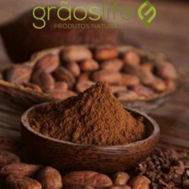 Imagem de Cacau Alcalino Em Pó Graos Life 1kg - GRÃOS LIFE