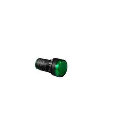 Imagem de SINALEIRO LED PLASTICO - FURO Ø 22,5mm - AD1622DG - VERDE - JNG, 110V