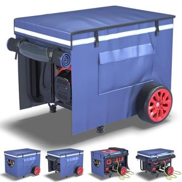 Imagem de GEHENG Tampas De Gerador Durante O Funcionamento, 38 X 28 X 27 Polegadas, A Parte Superior Pode Ser Aberta Para Reabastecimento, Tampas De Gerador À Prova D'Água Para Serviços Pesados, Feitas De Mat