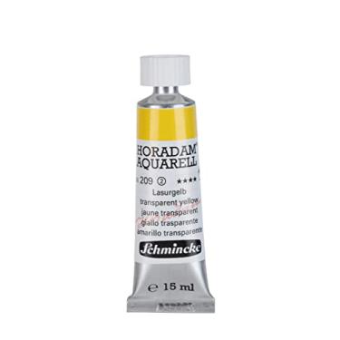 Imagem de Schmincke - HORADAM® AQUARELL - melhores tintas para aquarela de artistas, amarelo transparente 209, 14 209 006, tubo de 15 ml