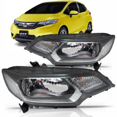 Imagem de Farol New Honda Fit 2014 2015 - SP ACESSÓRIOS, Esquerdo