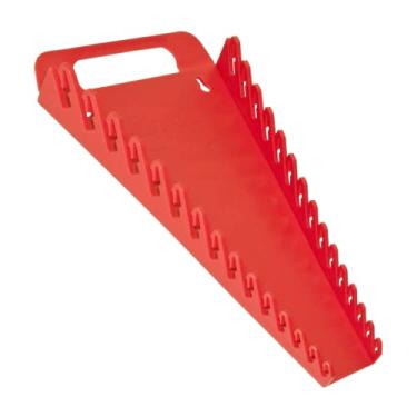 Imagem de ERNST — Organizador de chave inglesa, suporte para 15 ferramentas, vermelho