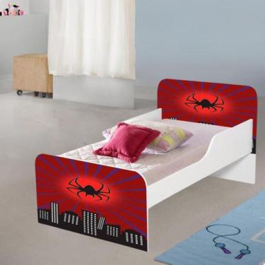 Imagem de Mini Cama Infantil MDF de personagens para Meninos - Casa Móveis, Aran