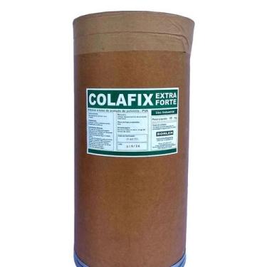 Imagem de Cola PVA Branca Extra Colafix 1200 Para Papelão Madeira 50Kg - Borlen