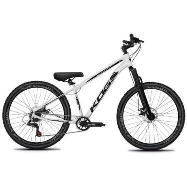 Imagem de Bicicleta Aro 29 KOG 1X7 Tipo Freeride Viking Hupi Gios, Branco, Adesi