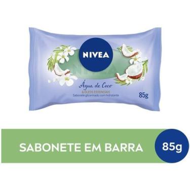 Imagem de Kit c/ 6 Sabonete Em Barra Agua De Coco & Oleos Essenciais - Nivea