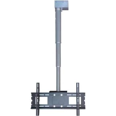 Imagem de CUTPOIY Suporte de parede de TV motorizado para TV, suporte de teto ajustável para TV, mecanismo de elevação de TV com controle remoto, altura ajustável para TVs de 26 a 70 polegadas (60 cm)