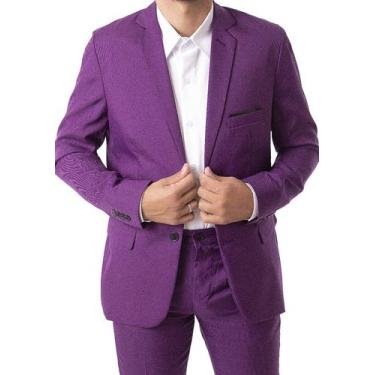 Imagem de Terno social masculino direto da fabrica diversas cores - Alves Alfaia