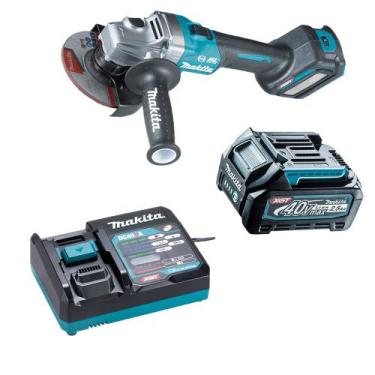 Imagem de Esmerilhadeira Ang 4-1/2" 40v XGT GA023 2.5Ah Makita 220v, 220V