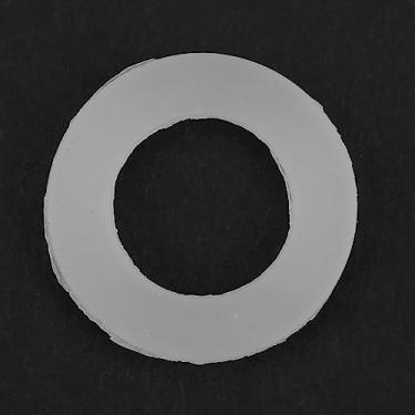 Imagem de 12 Unidades Conjunto de Junta de VedaçãO de Silicone Arruela de Anel O Branco para Pulverizador de Torneira de água de Tubo (1/6 15,5‑17,5 cm de circunferência cabeça)