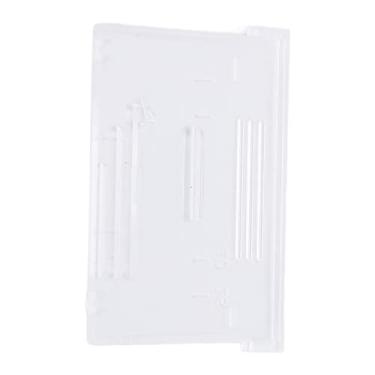 Imagem de Máquina de Costura Placa de Tampa de Bobina, Placa de Tampa de Gancho de Bobina, Material ABS, CS7000X GX37 XM1010 Assistência de Substituição, Fácil de Usar