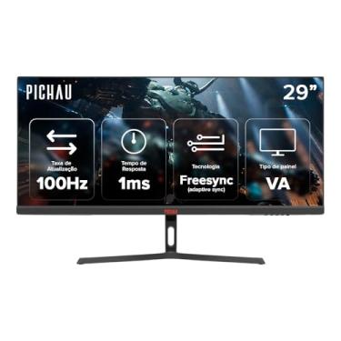 Imagem de Monitor Gamer Pichau Nexus W29 | 29 Polegadas | Ultrawide | WFHD | Painel VA | 1ms | 100Hz | FreeSync | HDMI/DP | PG-NXW29-BL01