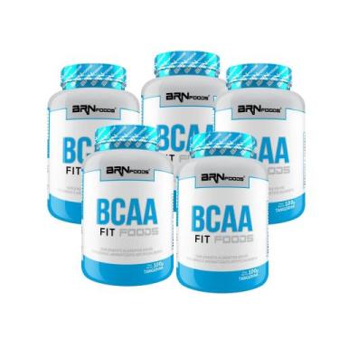 Imagem de Kit 5X Bcaa 100G Tangerina - Brn Foods