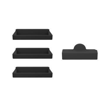 Imagem de Kit 4 Peças: 3 Protetores da Bateria + 1 Protetor Entrada De Carregamento - Mavic 2 Pro E Zoom