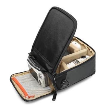 Imagem de svatin Bolsa Para Câmera Sem Espelho, Estojo Antichoque Com Alça Lente, De Armazenamento Acessórios Câmeras Dslr Digitais Pequenas Canon, Sony, Fuji, Panasonic, Olympus