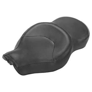 Imagem de VG MOTO Almofada De Couro Para Assento Motocicleta, 2 Lugares, Motorista E Passageiro, Substituição Harley Davidson Sportster Xl 883 1200 48 72 2004-2021