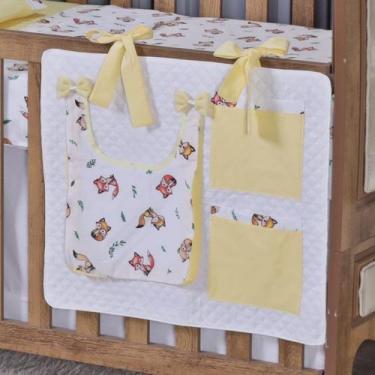 Imagem de Porta Treco e Fralda Organizador Quarto de Bebê Menino Menina 1 Peça C
