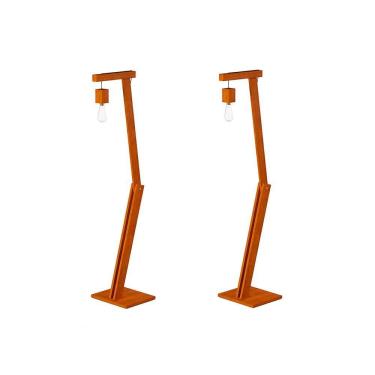 Imagem de Luminária De Chão Articulada Roma Nature 2 Unidades