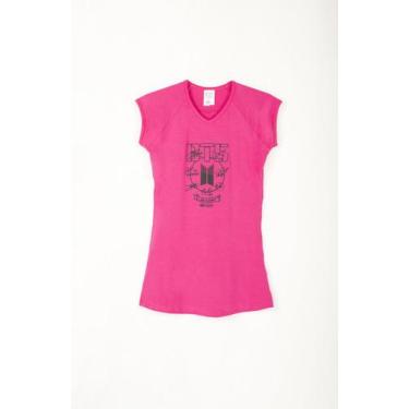 Imagem de Vestido Infantil Alongado BTS - New Fashion, Rosa, 12