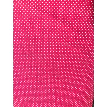 Imagem de Tecido Tricoline Patchwork Poá 0,5m - Botões e Aviamentos, Rosa Chicle