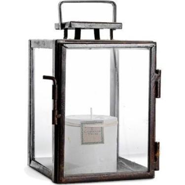 Imagem de Luminária Decorativas de Ferro com Vela 17,5x17,5x23 Cm - Candella, Of