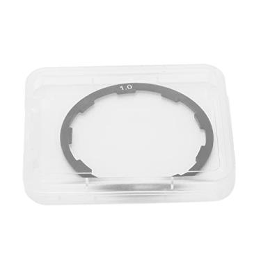 Imagem de Bicicleta Spacer Bicycle Cassette Spacer Headset arruela de alumínio de alumínio de alta resistência resistente ao desgaste da montanha Rodovia Substituição de bicicleta 1 mm de