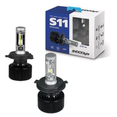 Imagem de Lâmpada Led H4 Headlight P/ Farol Alto HILUX CD, CS 92/05 - SHOCKLIGHT