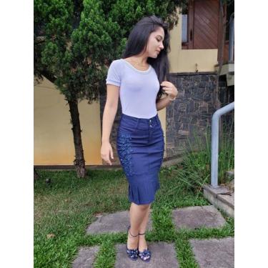 Imagem de Saia  Sabrina - Morena Sa, Vermelho, 44