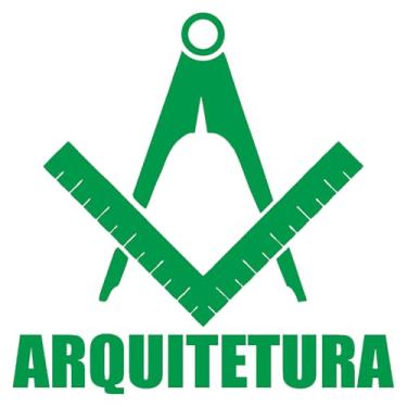 Imagem de Adesivo Profissão Arquitetura para Estudantes Arquitetos Ideal para notebook carro portas vidros Paredes vários tamanhos (VERDE, 30X30cm)