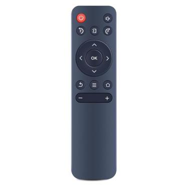 Imagem de RANETLIO Controle remoto de substituição para projetor P61 compatível com controle remoto Wimius P61 mini projetor