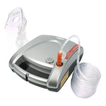 Imagem de Inalador Nebulizador Nebcom 5 Prateado G- Tech - G-Tech