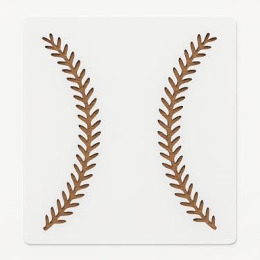 Imagem de Estêncil Mylar de Airbrush Mylar com pontos de 17,8 x 15,2 cm, reutilizável, artesanato, scrapbook, pintura na parede, vidro de madeira e mais estêncil reutilizável STENCILAIR