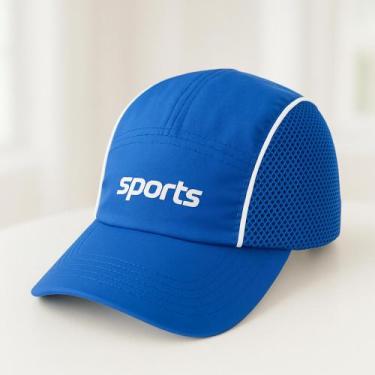 Imagem de Boné Masculino Feminino Esporte Refletivo Aba Curva Corrida Ciclista -
