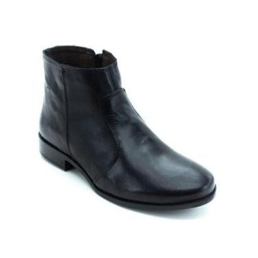 Imagem de Bota Feminina Perlatto LUN671 - Preto-Feminino
