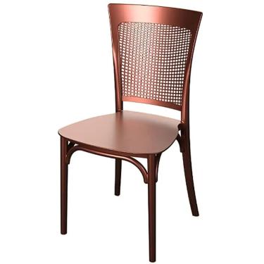 Imagem de Cadeira Robust Palha Forte Plástico Cor Terracota