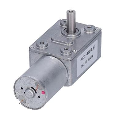 Imagem de Yinhing Motor de Engrenagem de Minhoca DC, Mini Motor Redutor de Oorm Turbina 4632-370 60rpm DC12V High Torque Turbo para Abridores de Janelas e Mini Guinchos, Inclui Unidade de