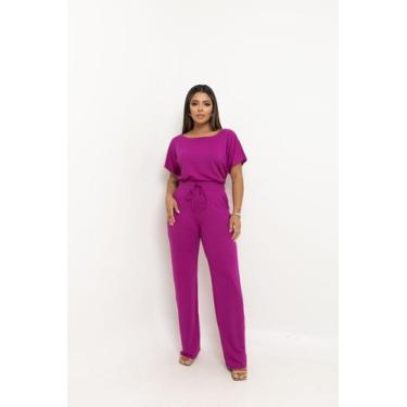 Imagem de Conjunto Moletinho Brenda - Catarina Velásquez, Fúcsia, gg