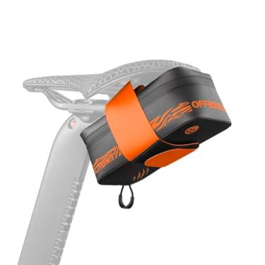 Imagem de OFFBONDAGE Bolsa de assento de selim de bicicleta à prova d'água de 0,5 L para cascalho de estrada e montanha