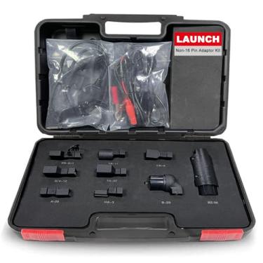 Imagem de LAUNCH Kit adaptador sem 16 pinos, conectores compatíveis com todas as ferramentas de diagnóstico LAUNCH X-431 [X-431 V/V+, X-431 PRO S+/3S+/5/Mini, X-431 PAD III/V/VII]