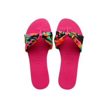 Imagem de SANDALIAS HAVAIANAS YOU ST TROP PRI n° 41/42 PINK ELETRIC