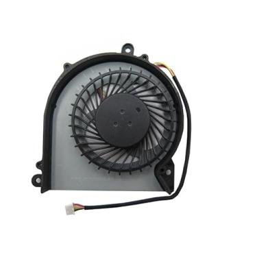 Imagem de Ventilador de GPU para laptop para CLEVO P650SE P651SE P651SG P650SA DFS541105FC0T FG7Y FG80 DFS541105FC0T-FG7Y DFS541105FC0T-FG80 3PIN Sem tampa traseira Duas ventoinhas Novas