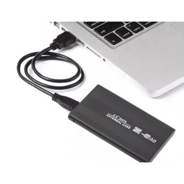Imagem de HD Externo 500GB Portátil USB 3.0 – Compatível com PC, PS4, PS5, Xbox, Smart TV – Plug & Play – Alta Velocidade