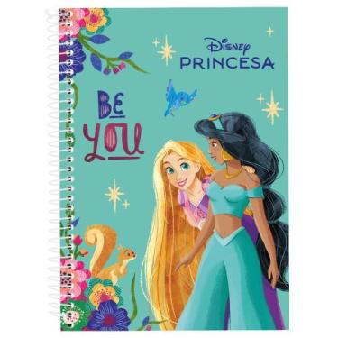 Imagem de Caderno Universitário 10x1 160 Fls Culturama - Princesas 2