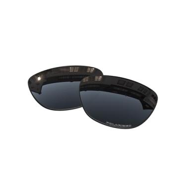 Imagem de Lentes de substituição OOWLIT compatíveis com óculos de sol Oakley Jupiter Carbon, Dark Chrome Polycarbonate Combine8™ Polarized, One Size