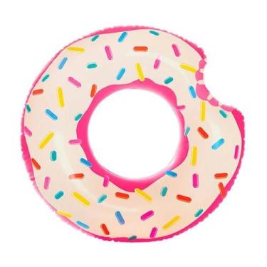 Imagem de Boia Inflável Donut 107cm De Diâmetro Intex