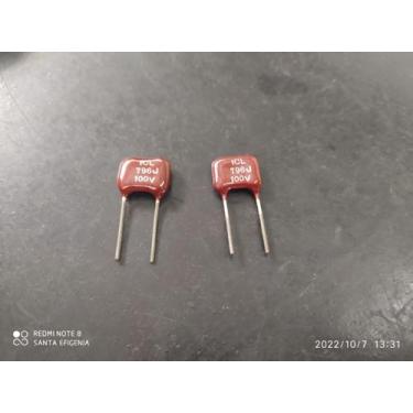 Imagem de 1x Capacitor Mica Prata 796pf/100v 5% Icl