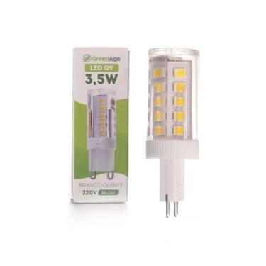 Imagem de Lâmpada LED G9 Bipino 3.5w Brancoquente Lustres 220V - Green Age