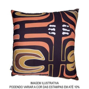Imagem de Almofada Decorativa-Capa Afrika1 -Durban 45 x 45 cm - Okkahome Decora